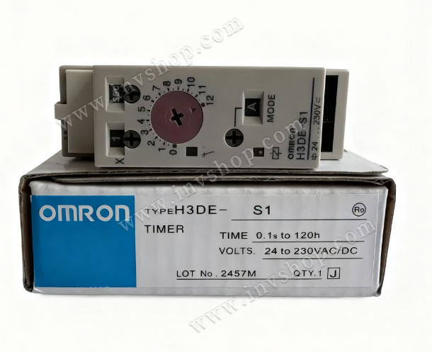 new OMRON H3DE-S1 Set the time relay