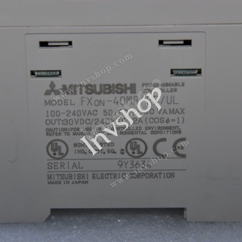 Mitsubishi PLC fx0n-40mr-es/ul Programming controller