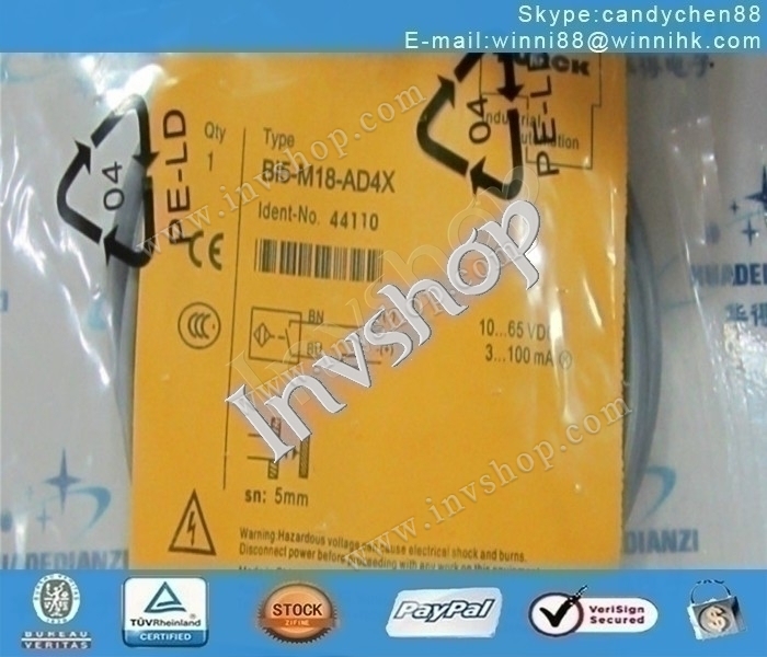 IN Bag Photo-electric NEW BI5-M18-AD4X Turck Proximity Switch Sensor