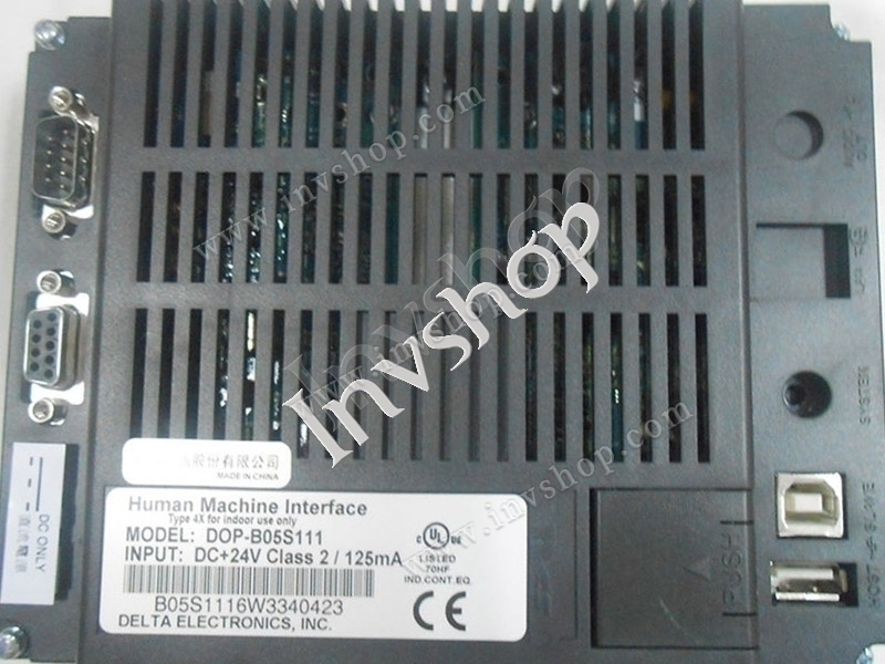 B05S111 Delta HMI