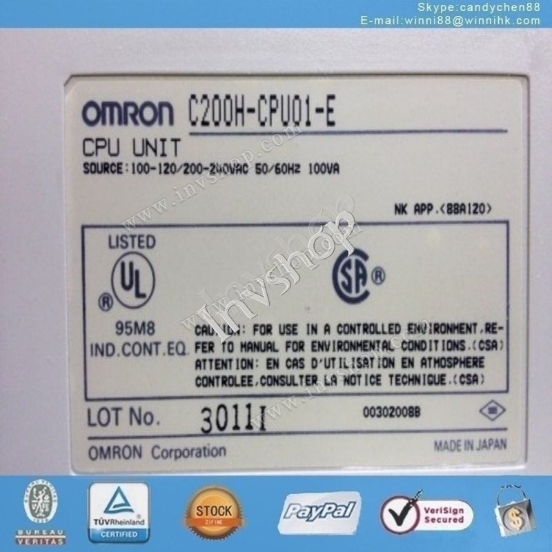 PLC C200H-CPU01-E module