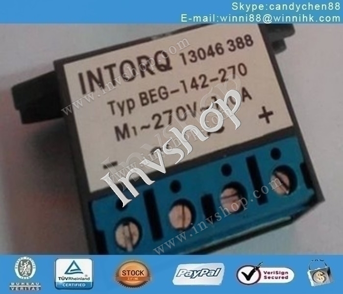 new INTORQ rectifier BEG-142-270