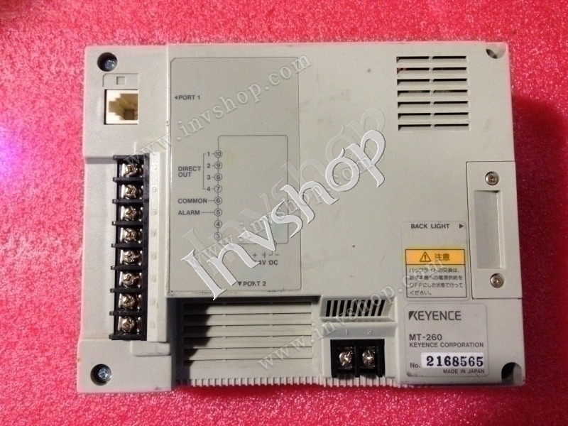 MT-260 KEYENCE touch screen human-machine interface