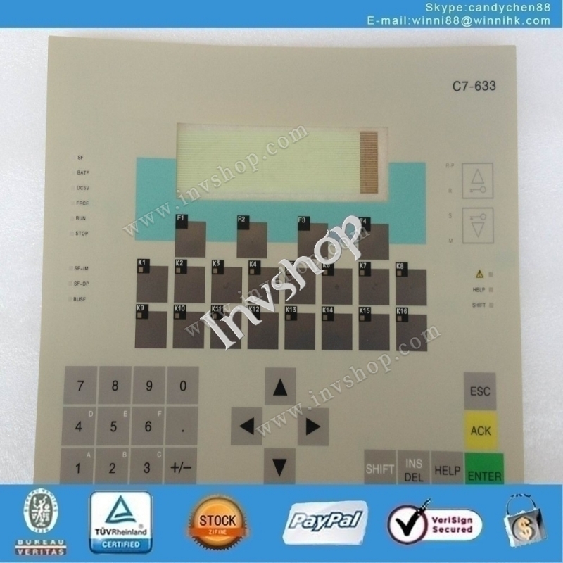 Membrane Keypad for C7-633