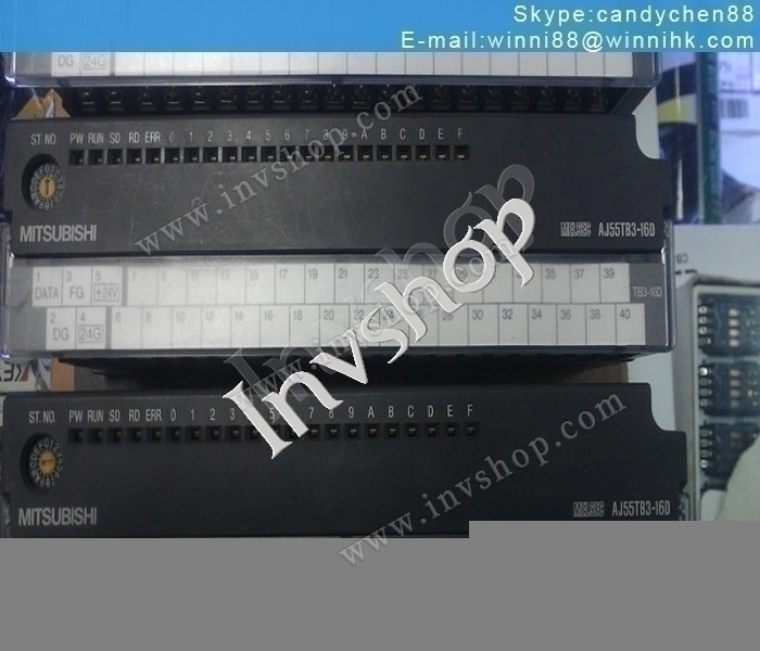 new MITSUBISHI AJ55TB3-16D I/O link Remote Module