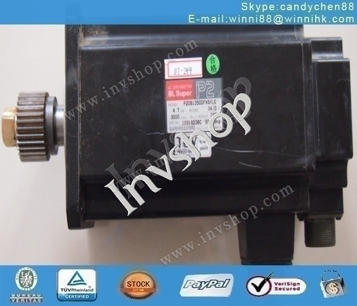 sanyo P20B13500FXSH1E servo motor