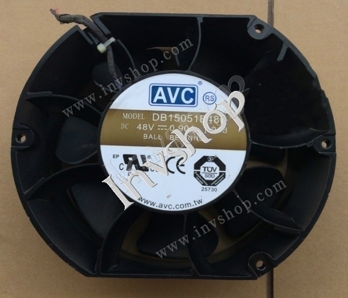 new AVC DB15051B48E P018 fan 48V 172*150*51mm 0.90A 4pin