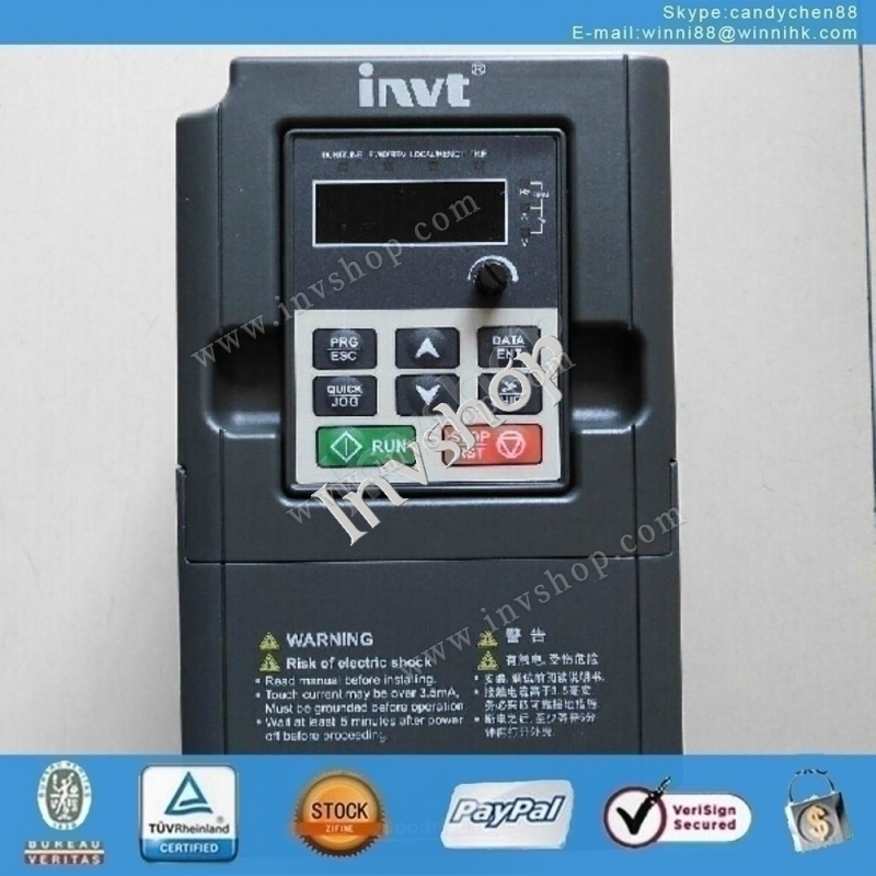 new GD10-0R7G-S2-B VFD Inverter 220V to AC 3ph 220V 750W 4.2A 400Hz