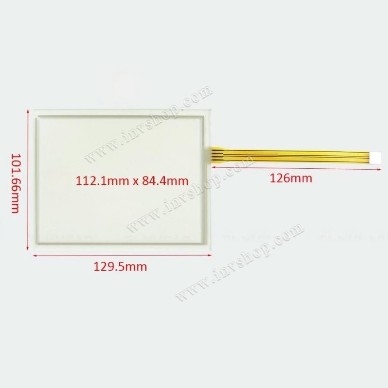 Bradley 2711P-T6M20D8/A 600 Touch Screen glass