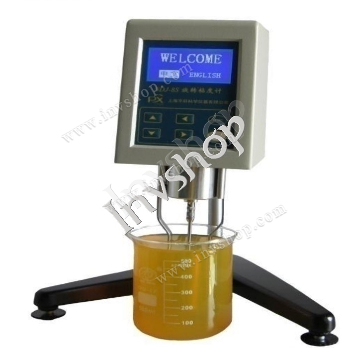 Fluidimeter NEW NDJ-8S LCD Digital Display Rotary Viscometer Viscosity Tester Meter