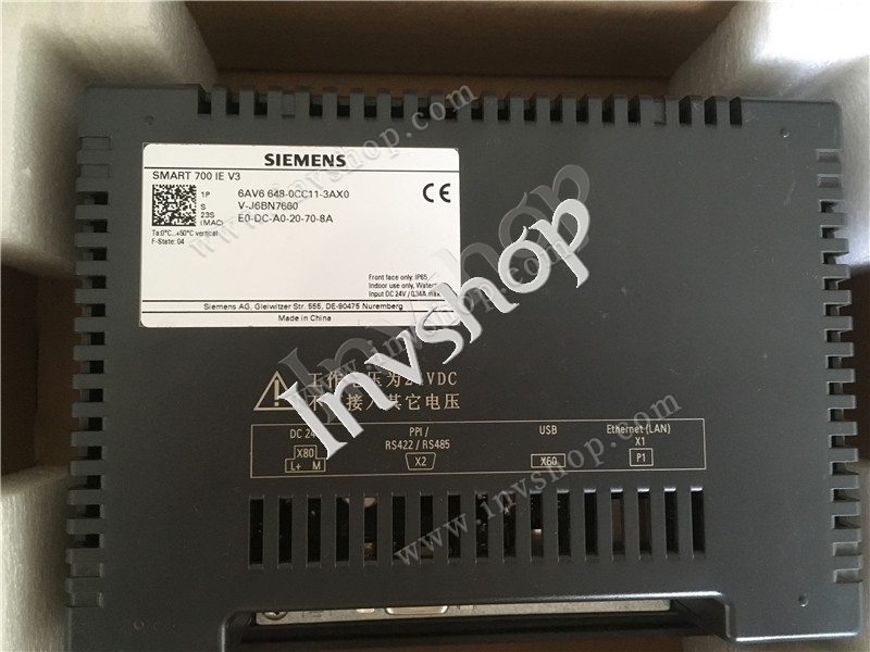 6AV6 648-0CC11-3AX0 SMART700IE V3 Siemens Original HMI