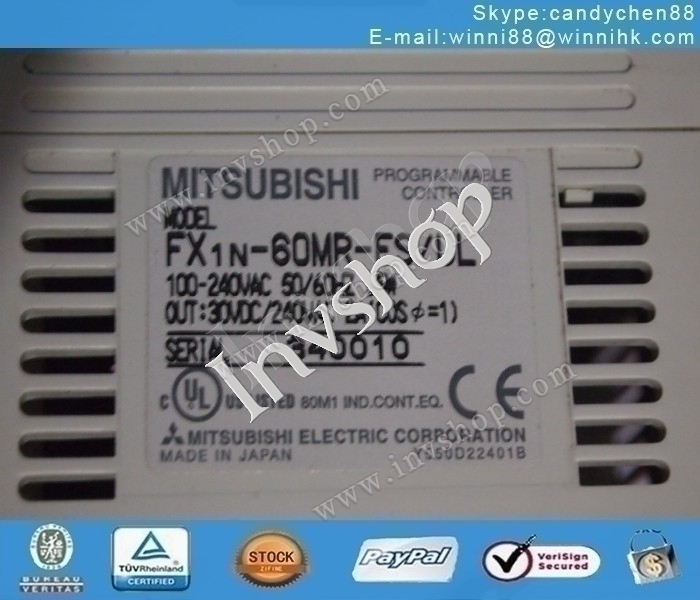 new mitsubishi FX1N-60MR-ES/UL programmable controller