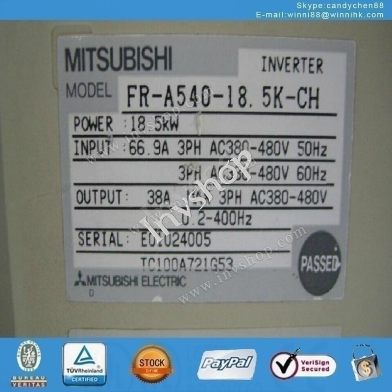 FR-A540-18.5K-CH Frequency inverter