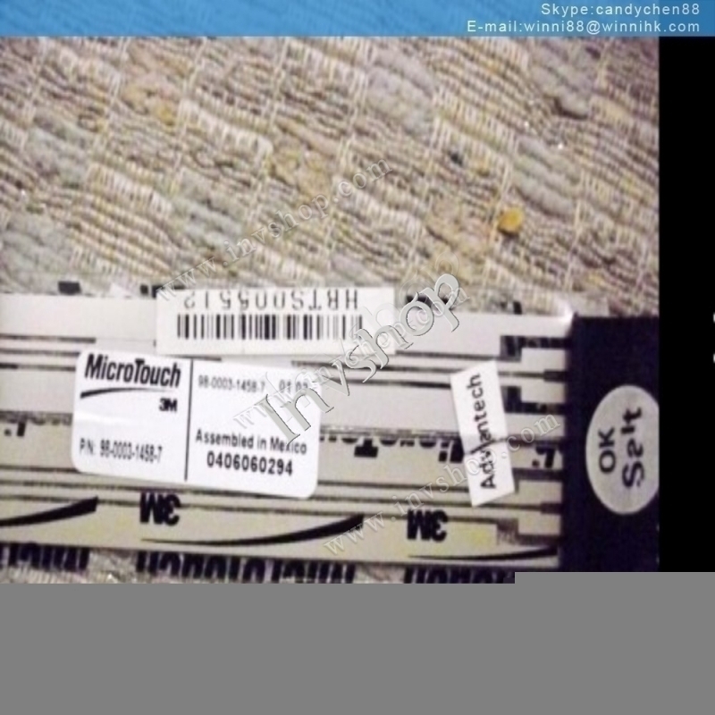 glas: 98-0003-1458-7 neuen digitizer pn microtouch / 3m touchscreen