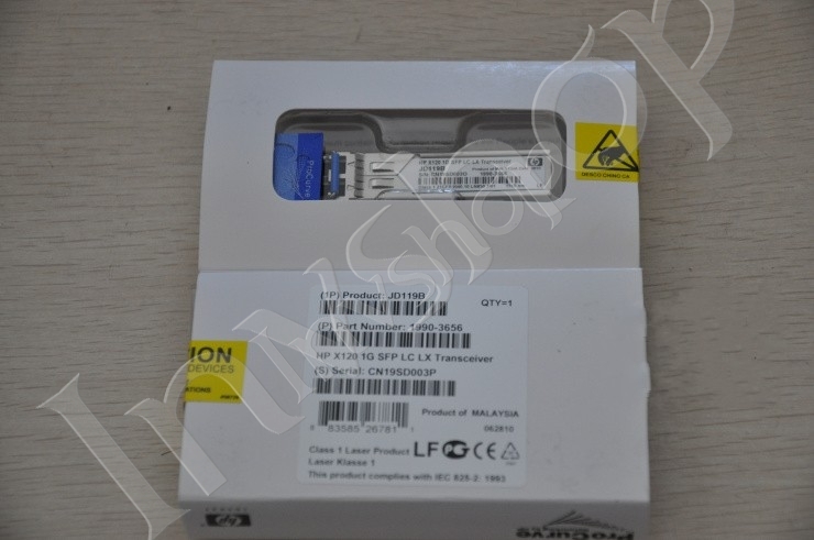 SFP 00KP2 NEW JD119B IN BOX HP X120 1Gb SFP LC 1310nm 10km ProCurve 60 Days Warranty