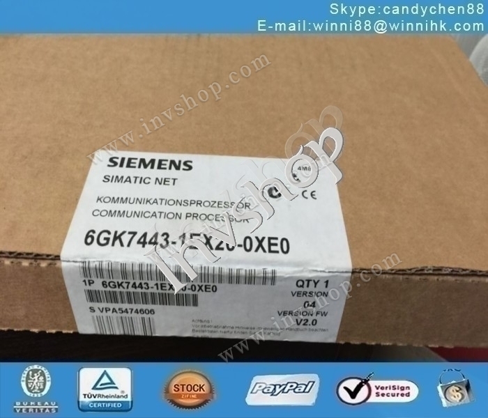 neue Siemens 6gk7443-1ex20-0xe0 Kommunikationsmodul