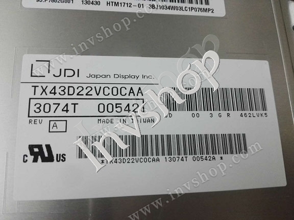 TX43D21VC0CAA JDI 17inch lcd display