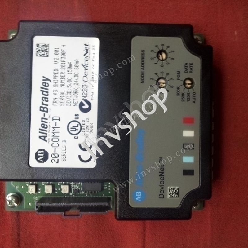 20-comm-d 01 einheit allen bradley mitteilung karte