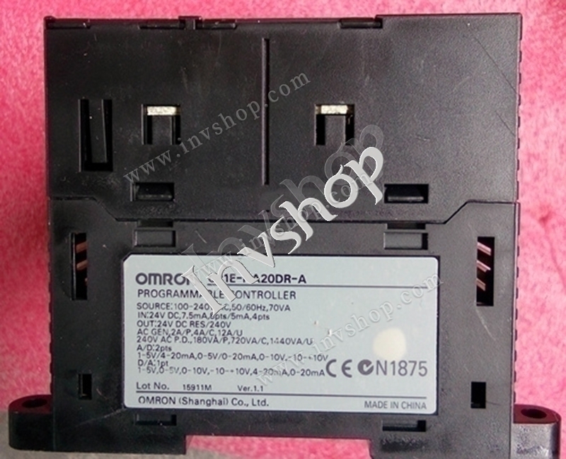CP1E-NA20DR-A PLC CPU for Omron Sysmac 20I/O 12DI 8DO Relay