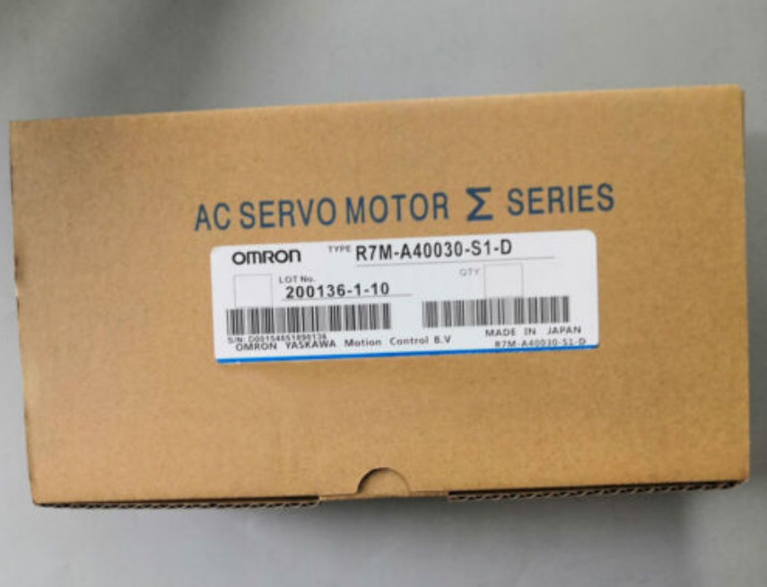 1 pc omron r7m-a40030-s1-d servomotor eingesetzt