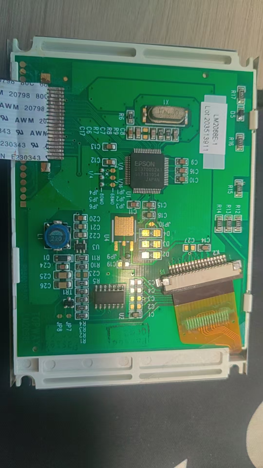LM2068E TOPWAY   3.8inch 320×240 LCD DISPLAY
