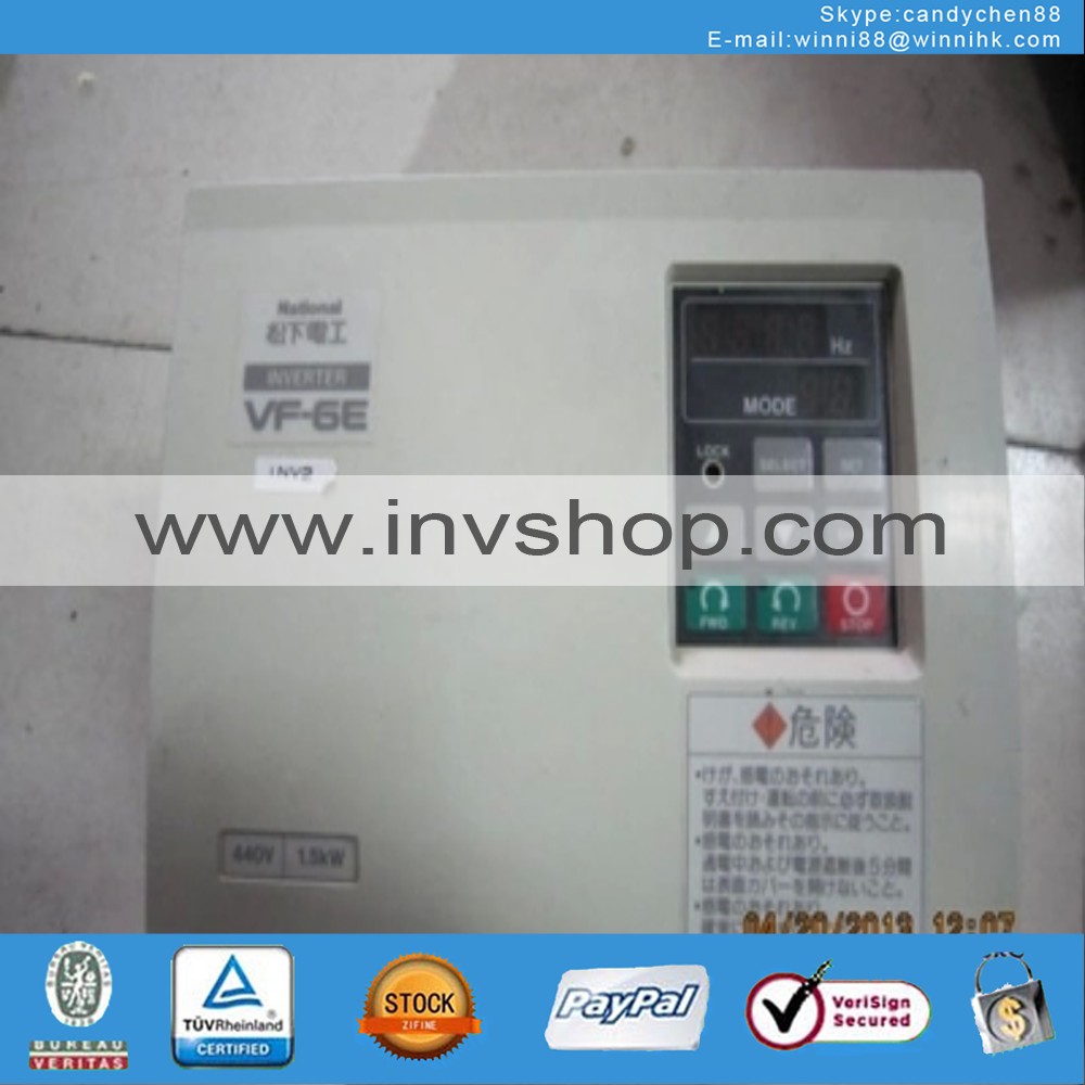Panasonic vf-6e bfv60154e 380v-440v 1.5kw