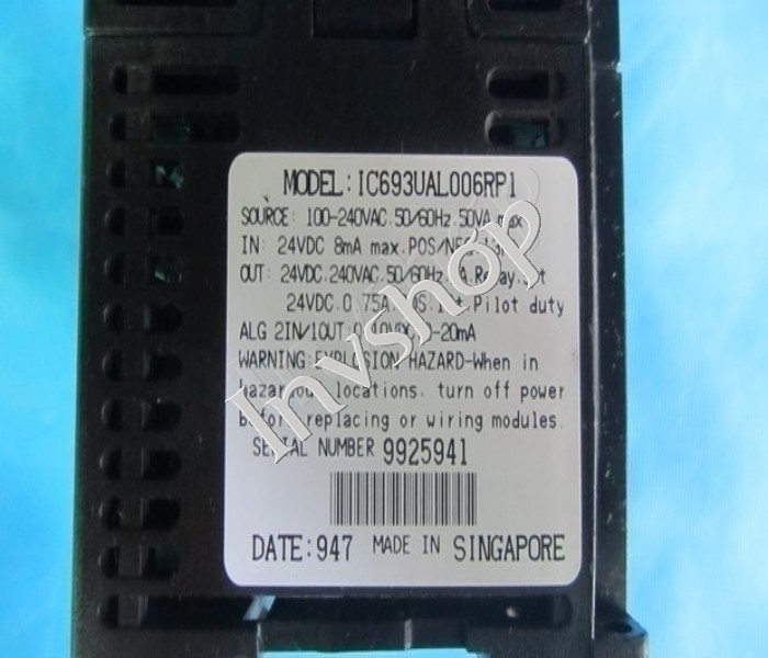 GE Fanuc IC693UAL006RP1 Zielsystem Series 90 Micro