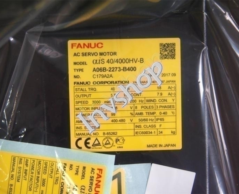 A06B-2273-B400 Fanuc-Servomotor