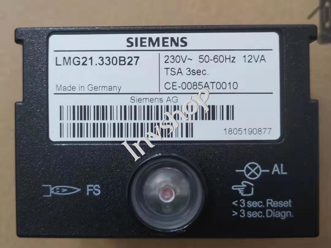 Siemens controller LMG21.330B27 commonly used for BALTUR burners
